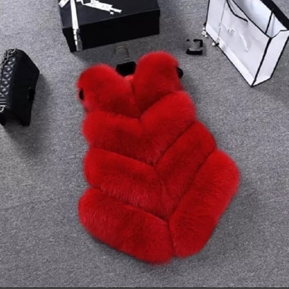 Brand new fur vest